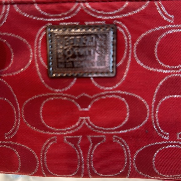 Coach Poppy wristlet red - Picture 3 of 6